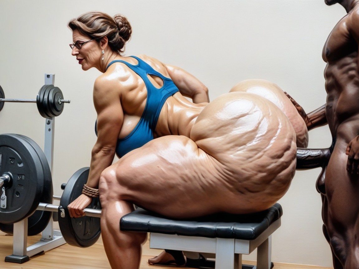 30+, Hand On Butt, Gigantic Ass AI Porn
