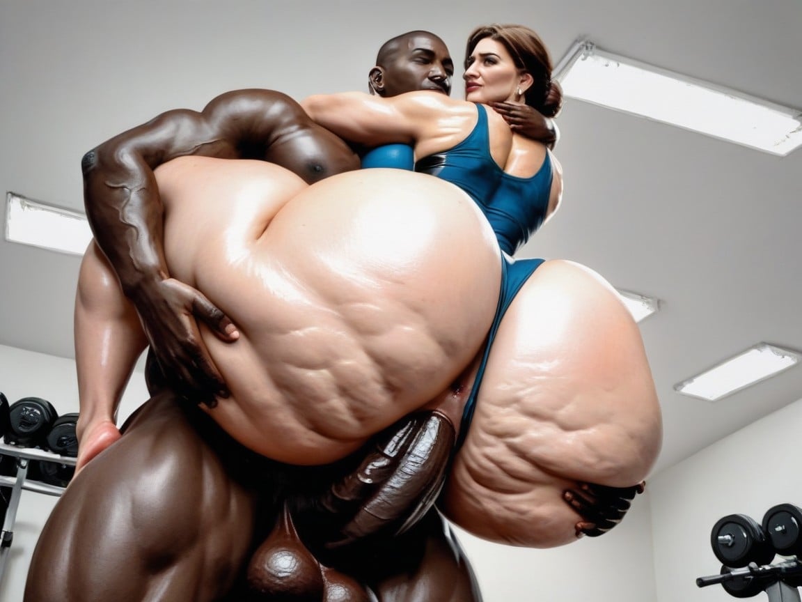 Gigantic Tits, British, Gigantic Ass AI Porn