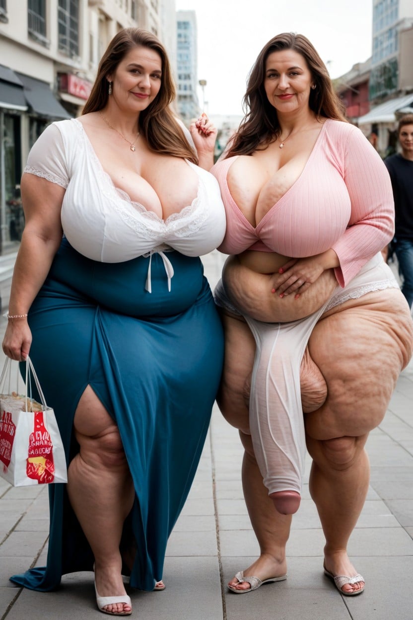 Gigantic Penis, Wrinkles, Gigantic Breasts AI Porn