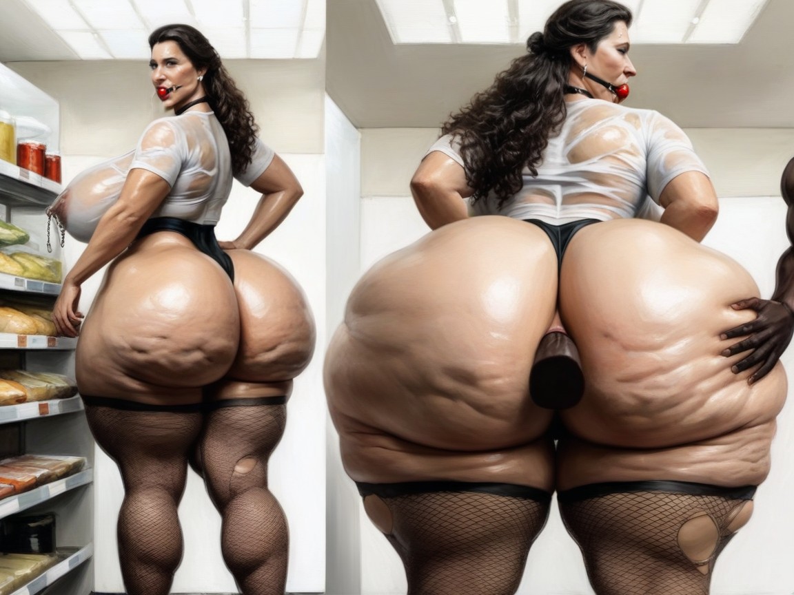 Multiple Views, Anal Sex From Behind, Hyper Ass AI Porn
