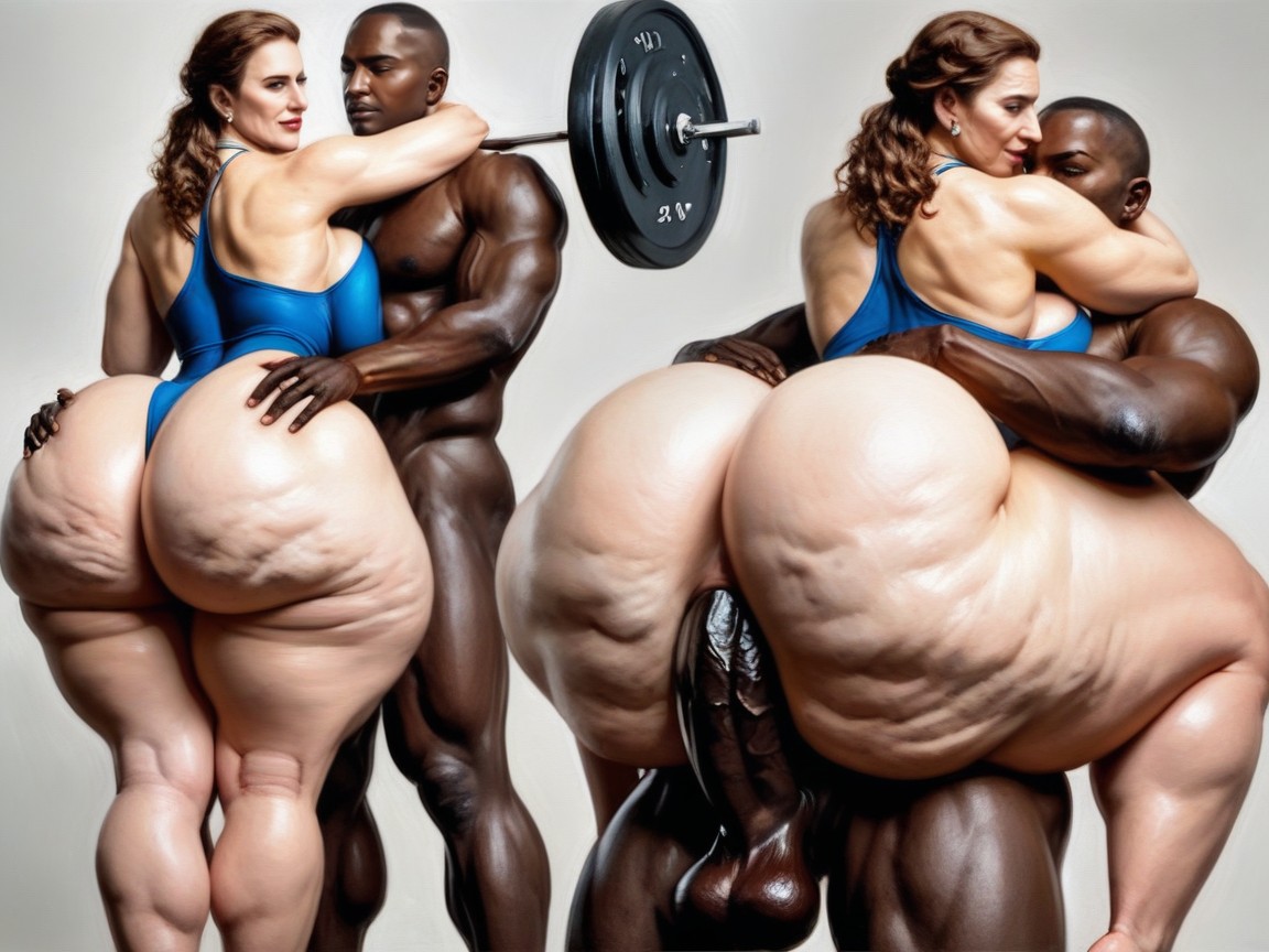 Oiled Ass, Gigantic Tits, Multiple Views AI Porn