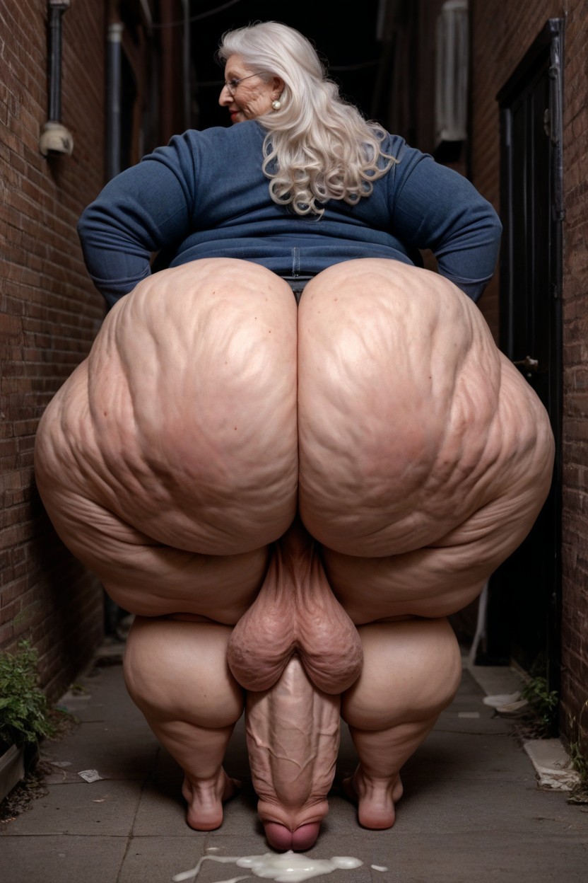Hyper Fat Body, Cellulite Arms, Hyper Hair Legs AI Porn
