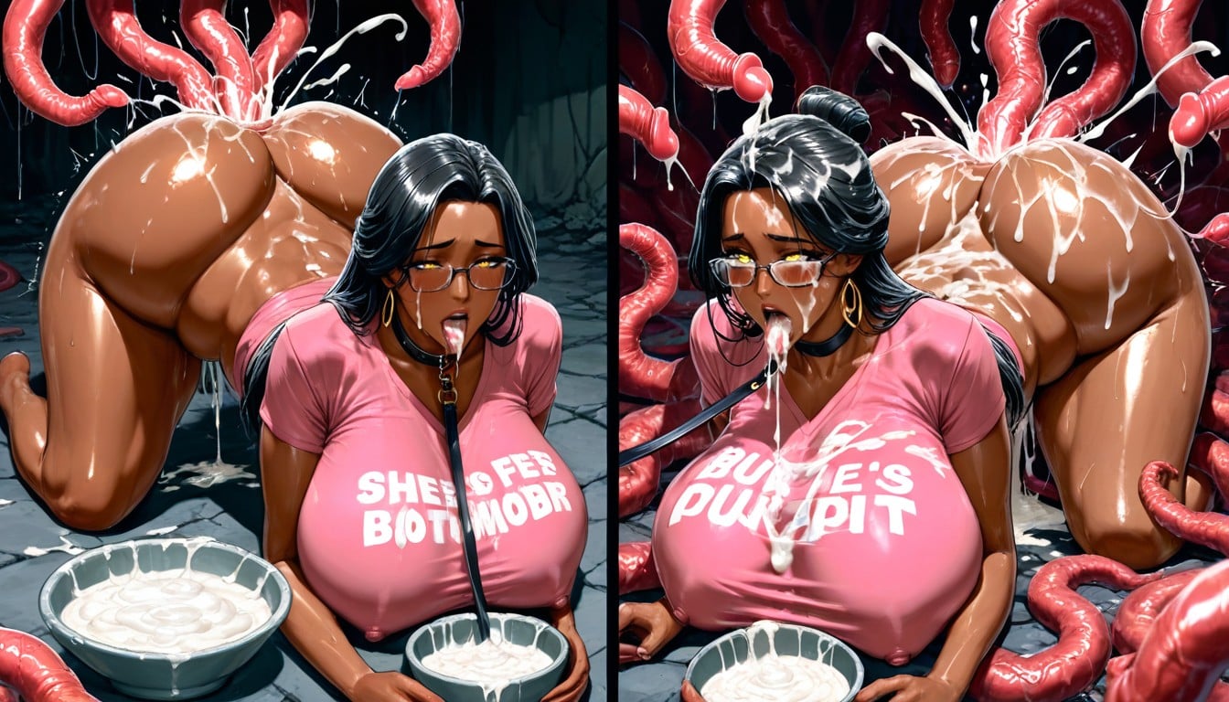 Bowl Full Of Cum, Loving, Ass Bigger Than Torso Hentai AI Porn
