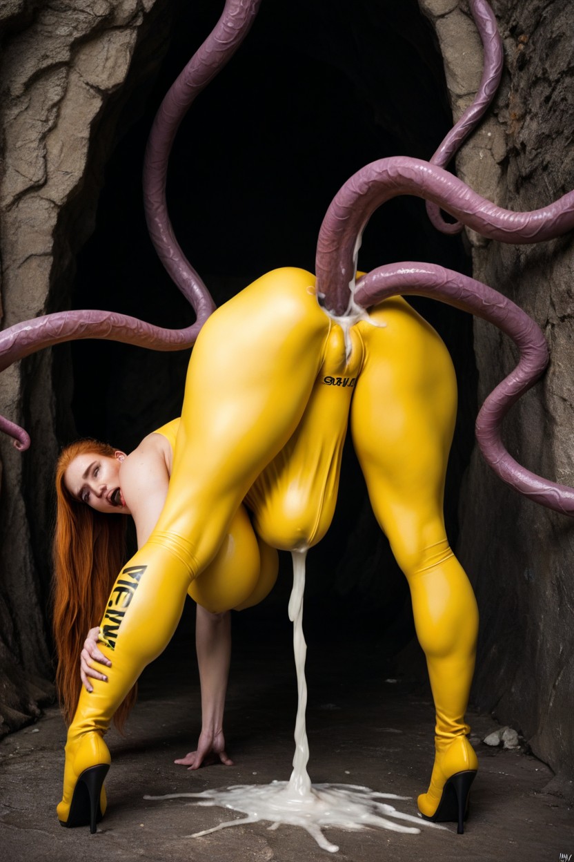 Full Body Covered With Excessive Cum, Sunny, Full Body Enormous Tentacles AI Porn