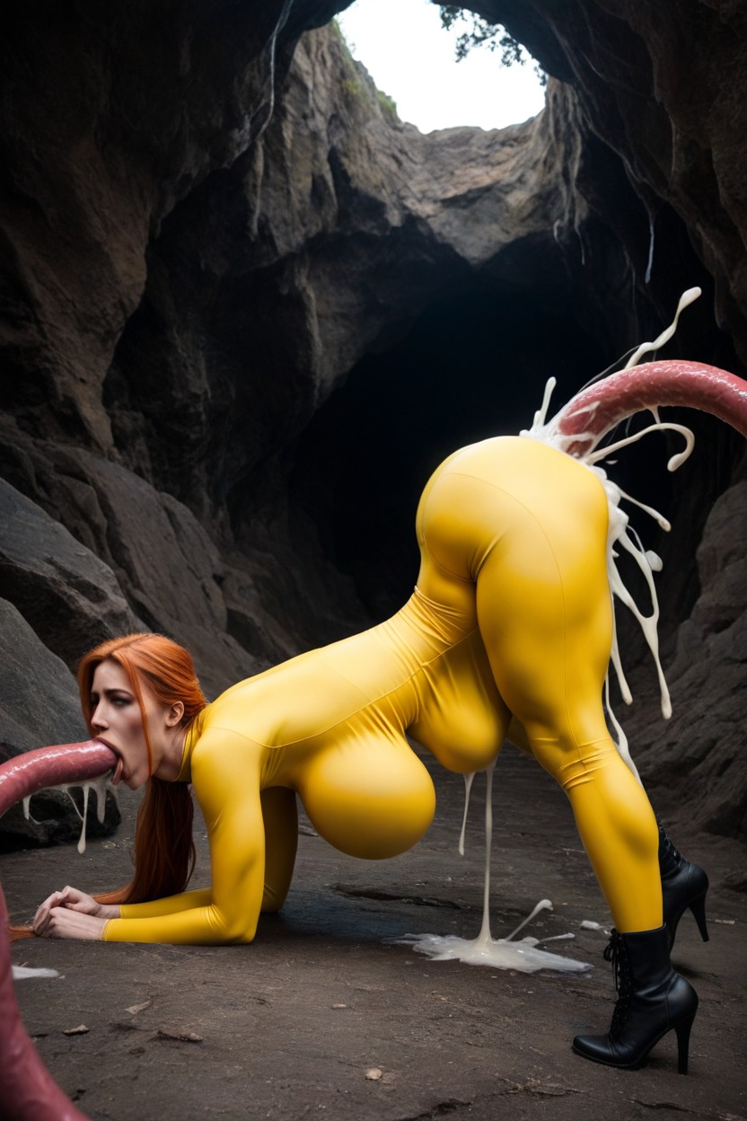 Massive Stomach Bulge, Ahegao, 18+ AI Porn