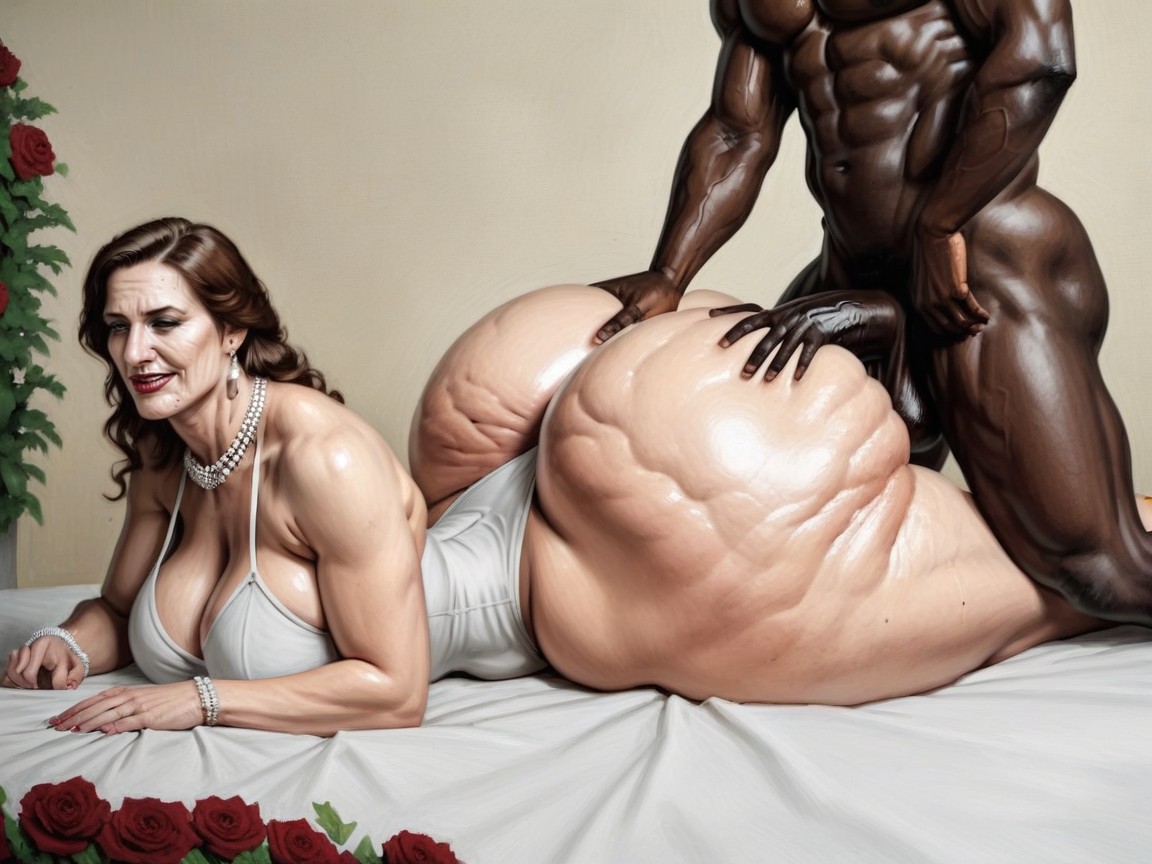 Anal Sex, Interracial, Face AI Porn