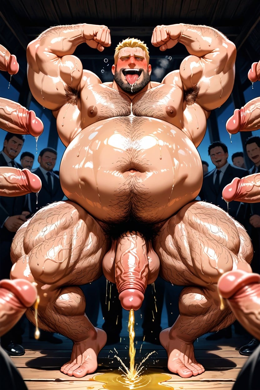 Peau Grasse, Hyper Belly Growth, Fat Porno IA Gay