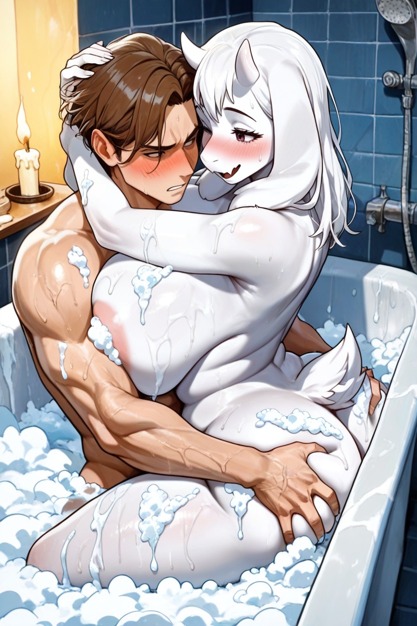 Candles Casting Shadowns, Eyes Open, Perfect Eyes Hentai AI Porn