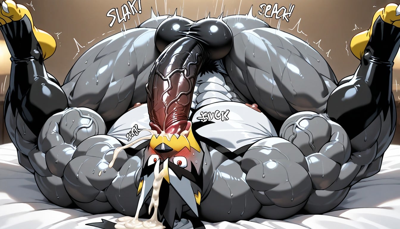 Urshifu From Pokemon, Moaning Sound Effects, Autofellatio Porno gay IA