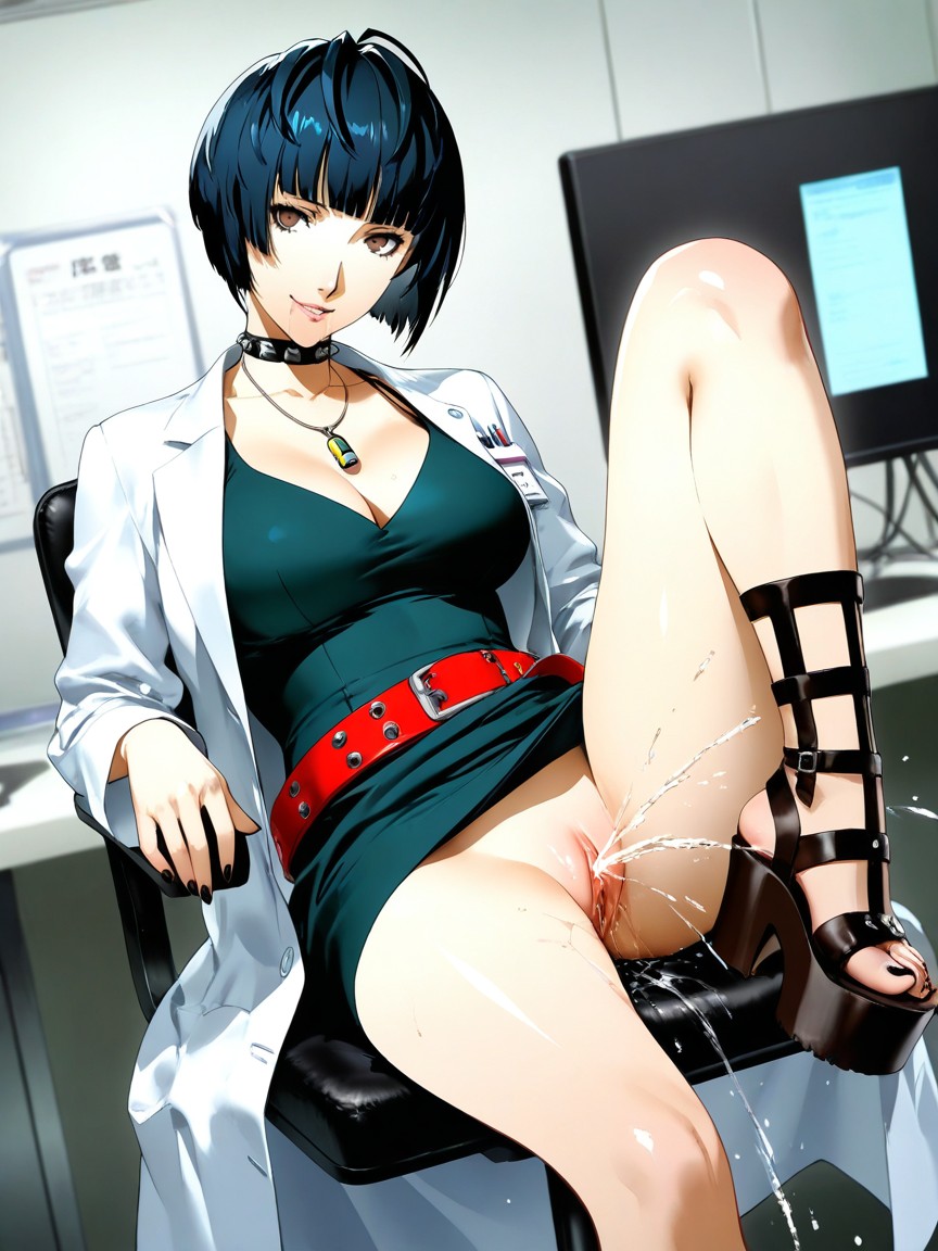 25+, 1 Person, Studded Collar Hentai AI Porn