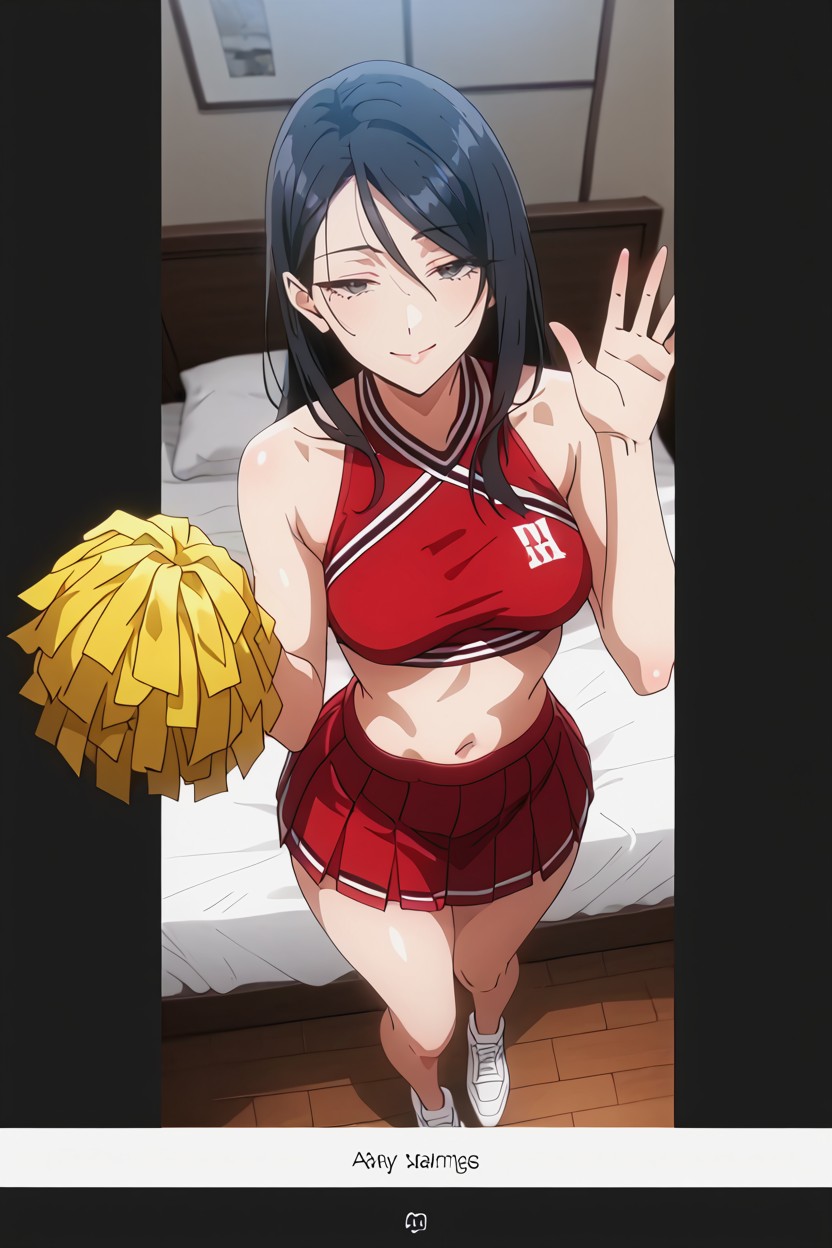 Medium Breasts, Smile, Soft Light AI Porn