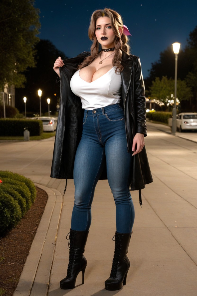 Vibrator, Large Breast, Steel Collar AI Porn