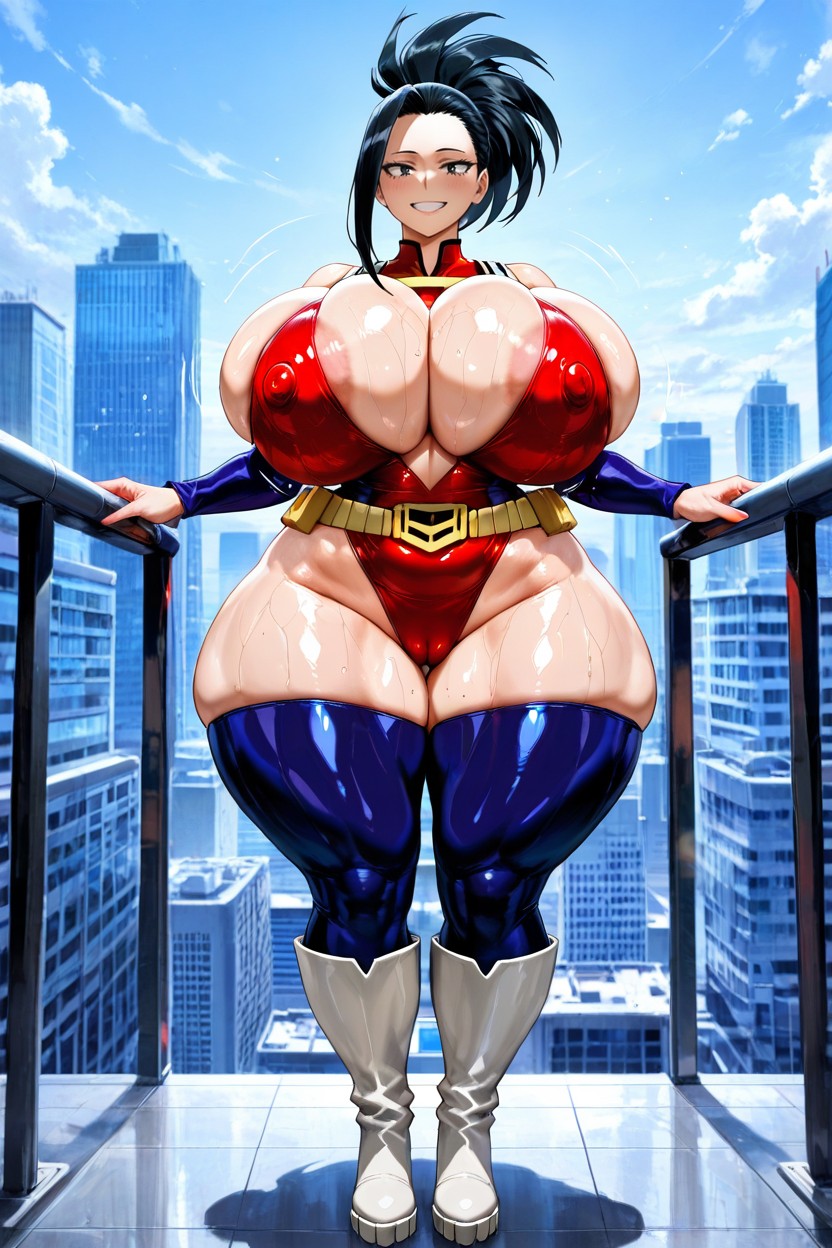 Chunky Nipples Bigger Than Head, Gluteal Cleft, No Purple Shading AI Porn