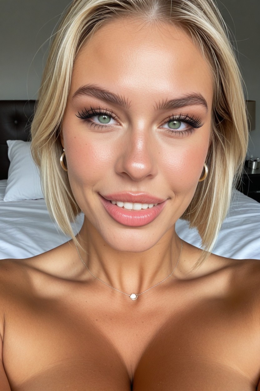 Her Eyes Are Aligned With My Eyes, Bimbo, 50+ AI Porn