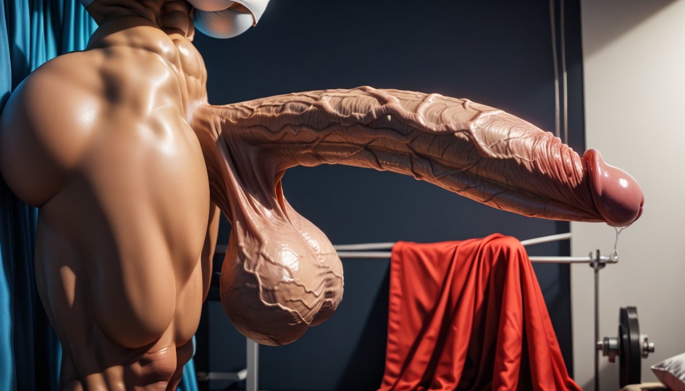 Perky Large Spherical Round Fake Boobs, Perfect Woman, Incredibly Detailed AI Porn