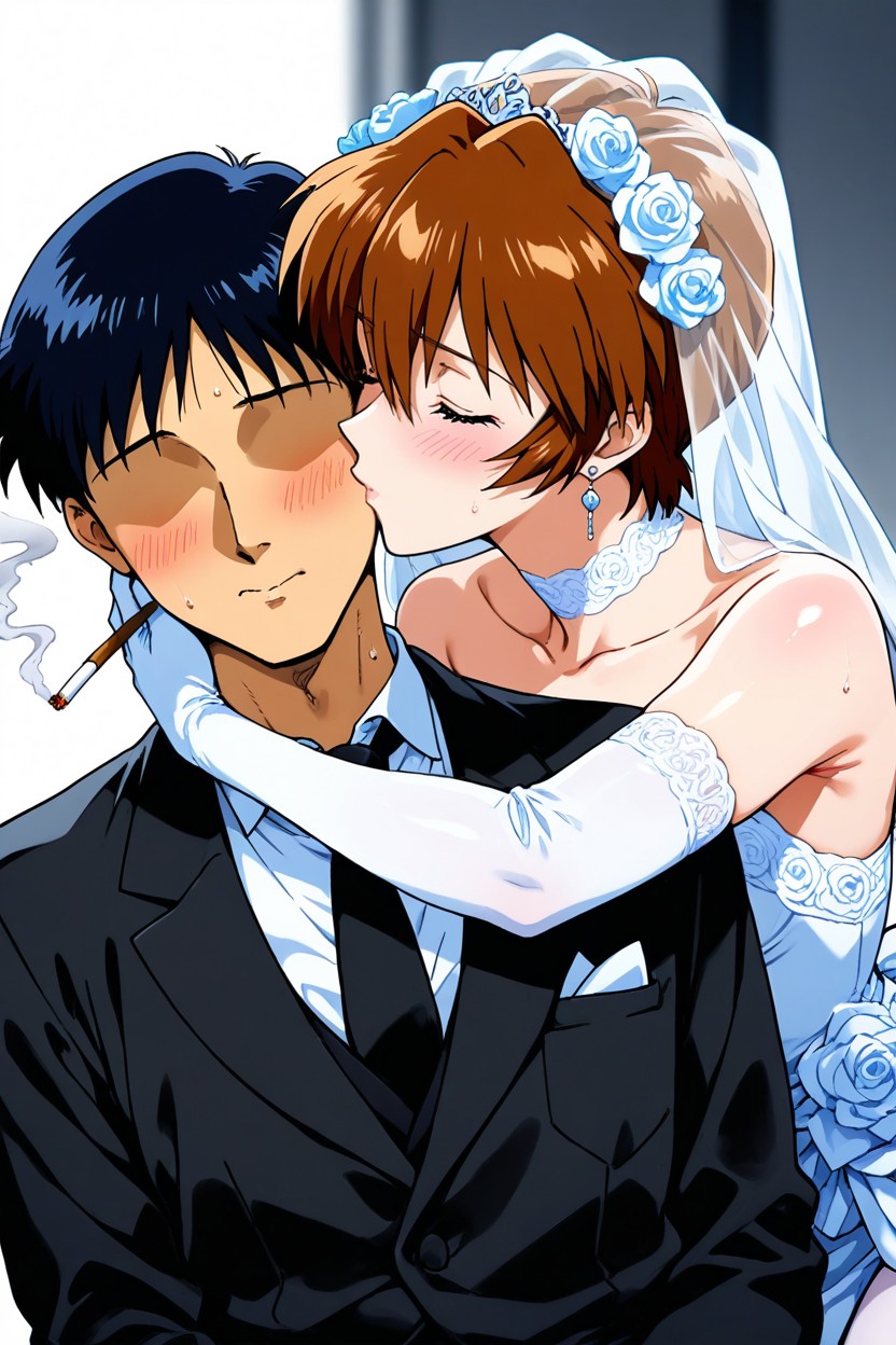 Femboytwink Shinji Ikari, Sfv, Sexy Hentai AI Porn