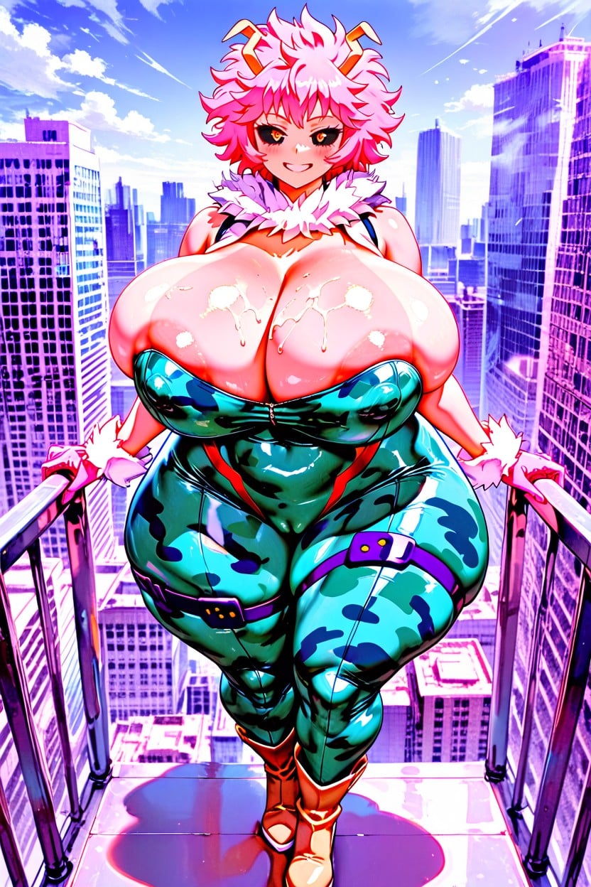 Sideboob, 18+, Erect Nipples Popping Out Of Bodysuit AIポルノ