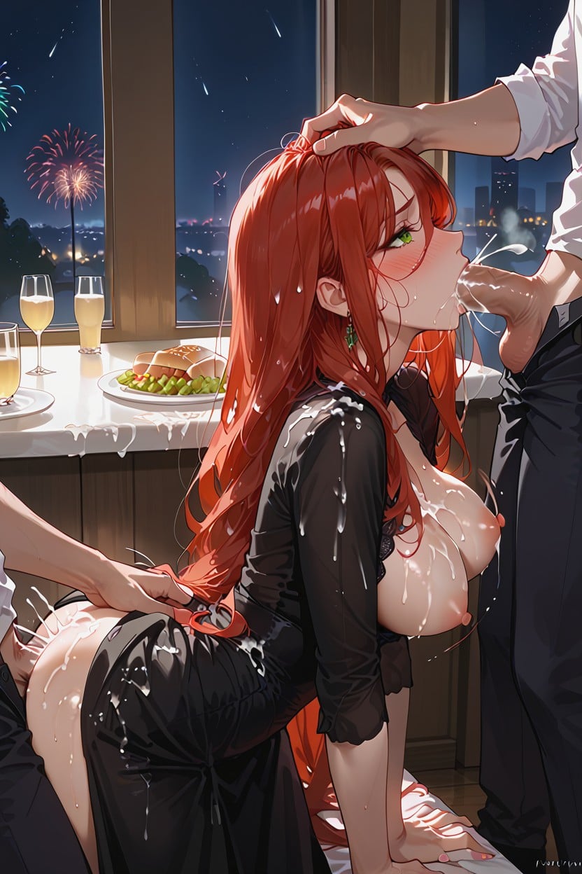 Perfect Finger, Open Mouth, Happy Hentai AI Porn