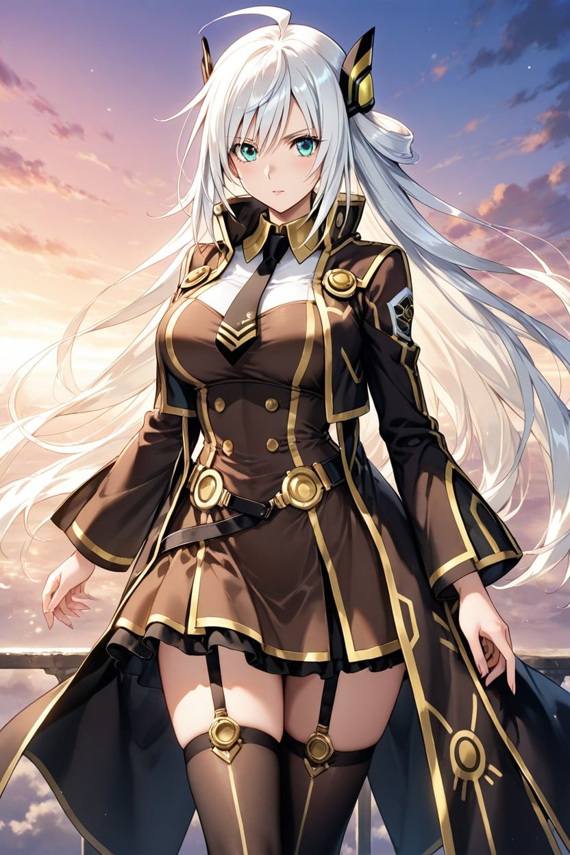 Medium Ass, Refined Anime Style, Skinny Hentai AI Porn