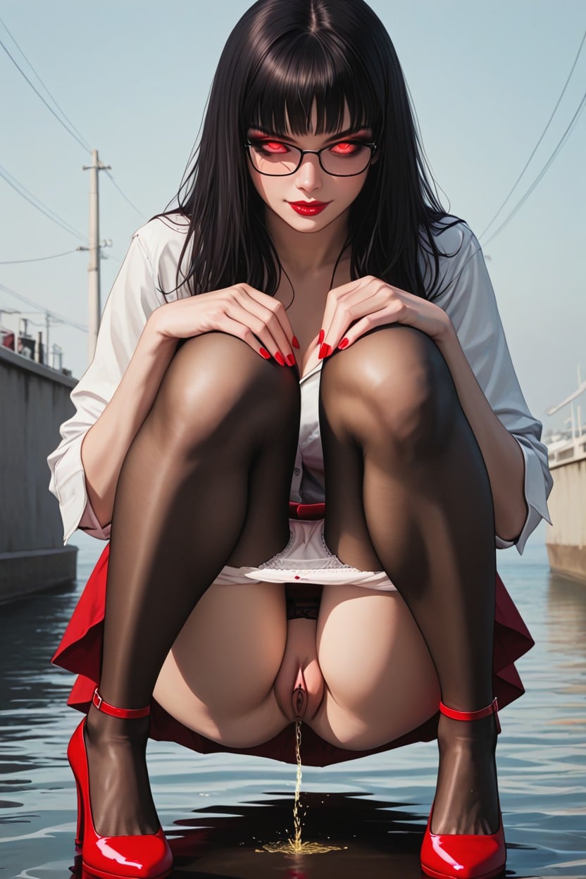 Extremely Beautiful, Eyeliner, Alone Hentai AI Porn