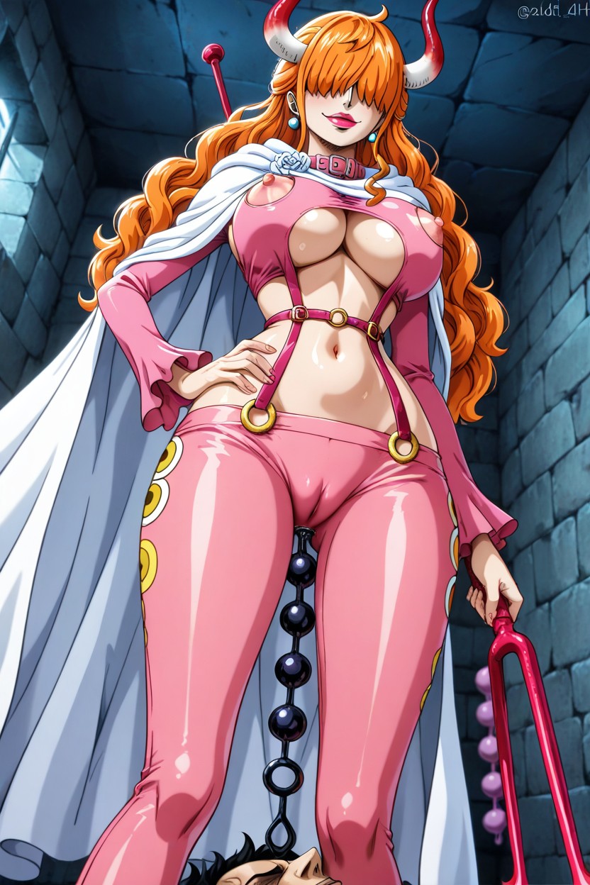 Large Breast, Bandoliers, Thighs Hentai AI Porn