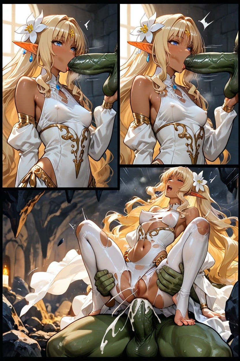 Cum String Splash, Consistent Proportions And Outfit, Highly Detailed Vagina Hentai AI Porn