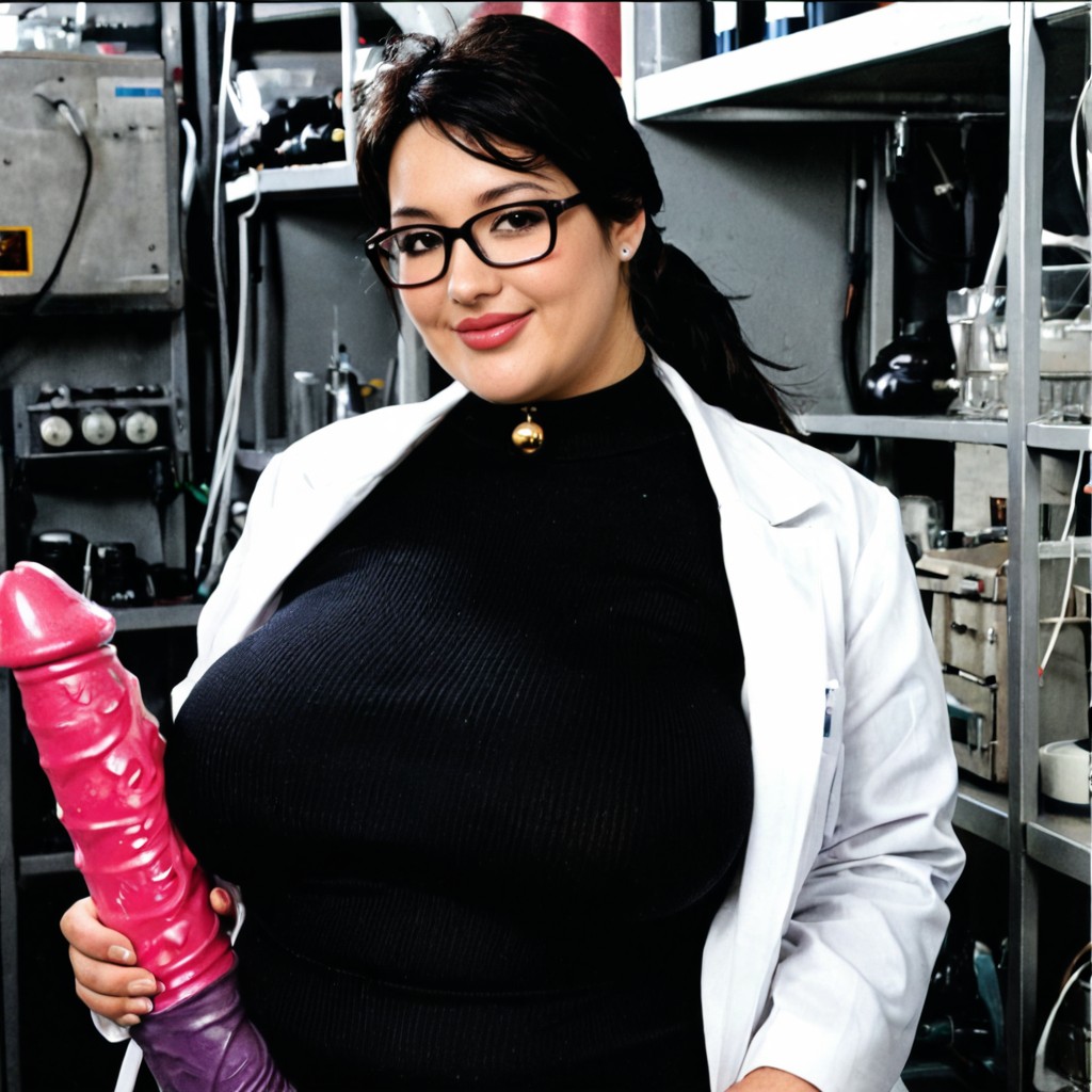 Late-night Sexual Laboratory, Factory, Clothed Hyper Gigantic Perky Breasts Porno BBW IA