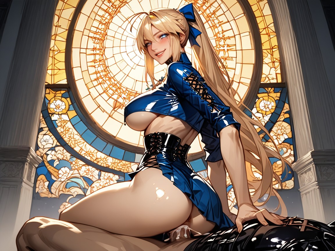 Cum On Tits, Natural Hips, Anime Style Hentai AI Porn