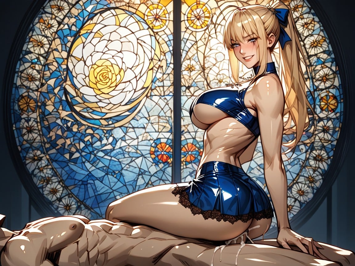 High Resolution, Smeared Makeup, Seductive Hentai AI Porn