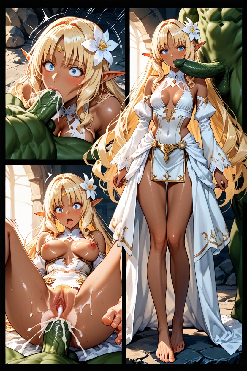 Muted Colors, 18+, Spread Legs Hentai AI Porn