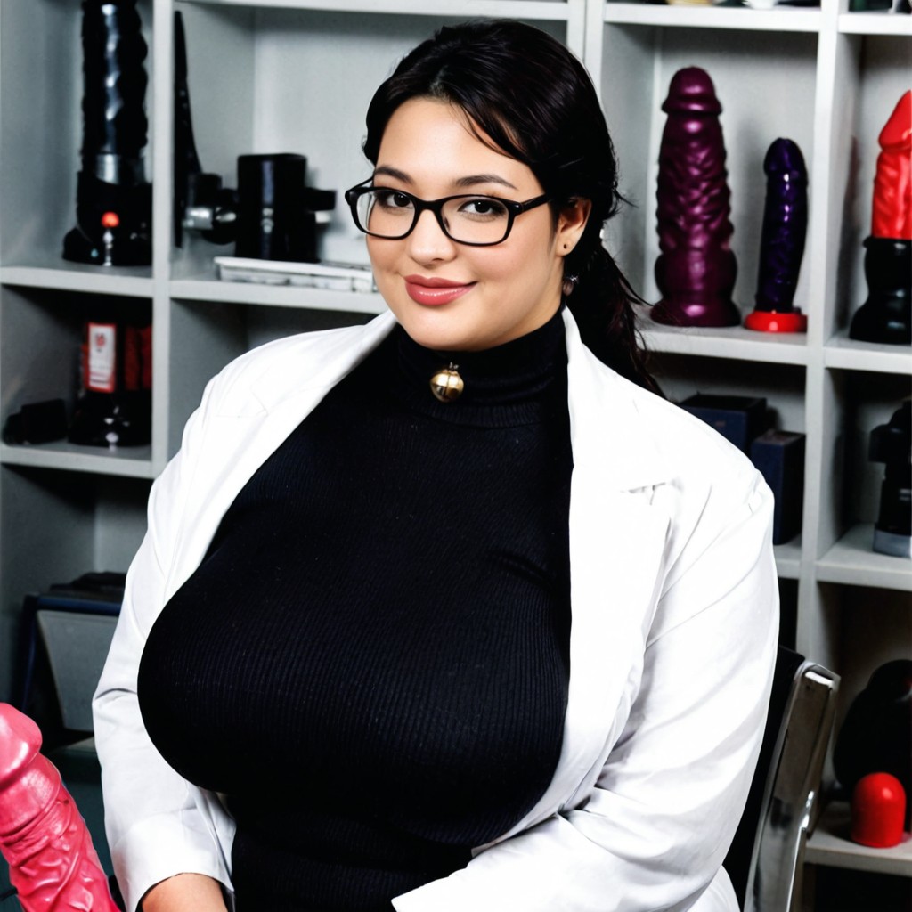 Classy, Black Eyes, Research Into Giant Sexual Machines BBW AI Porn