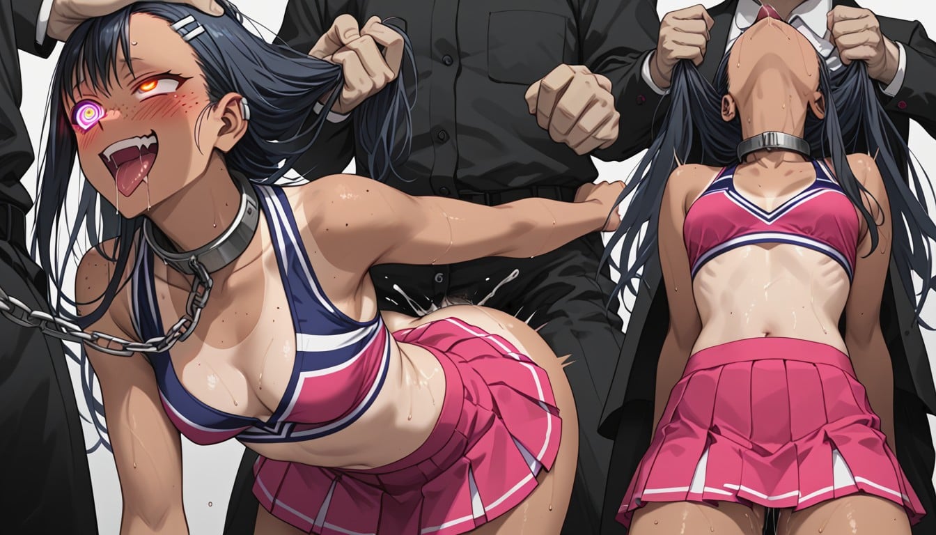 Arched Back, Saliva, Drooling Hentai IA