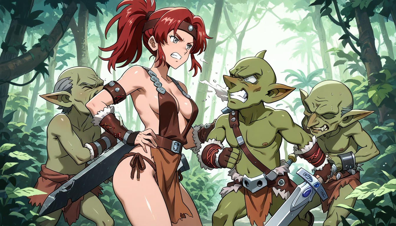 Small Breasts, Angry, No Charachter In Background Hentai AI Porn