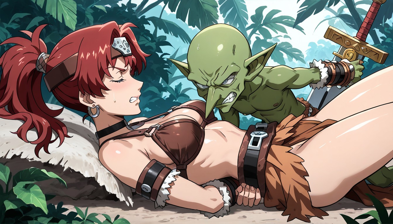 No Charachter In Background, Taller Female, And The Overall Quality High Hentai AI Porn