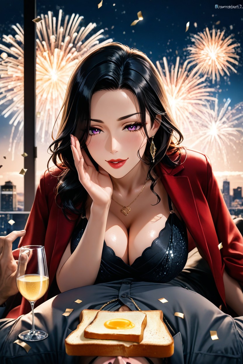 Duo, Golden Ambient Lighting, High Fidelity Hentai IA