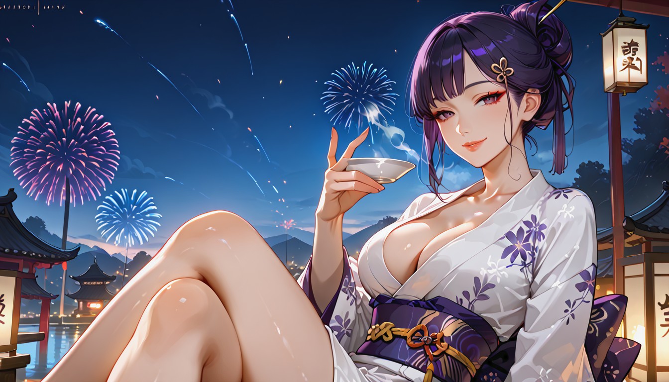 18+, Coy Smile, New 's Eve Porno IA Hentai