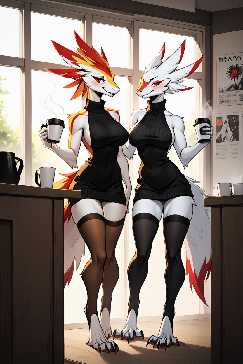 Medium Ass, 18+, Wing Arms Furry AI Porn
