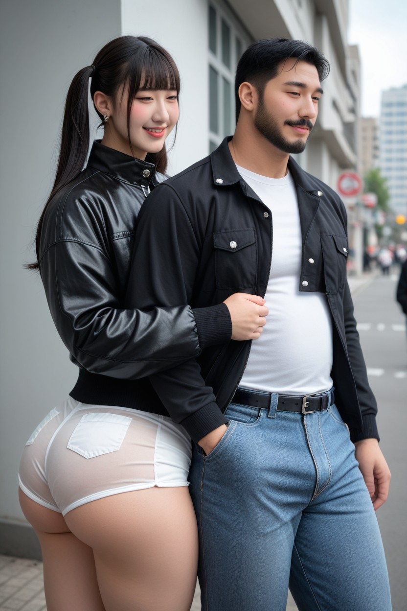 发骚, 现代城市, Muscle Man AI国产黄片