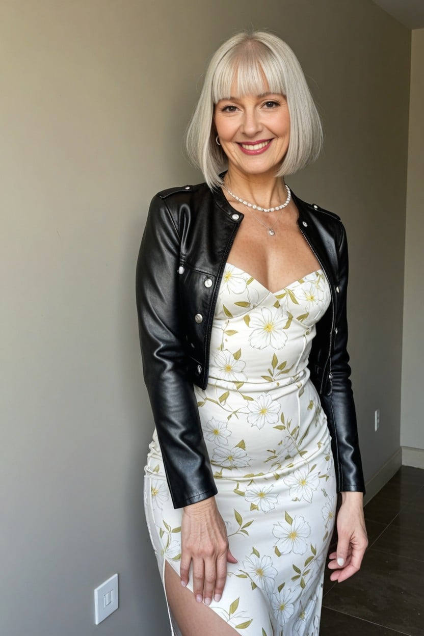 Hdr, Standing, Beautiful Milf AI Porn