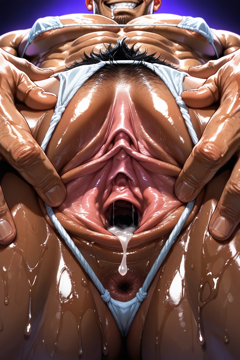 Vagina Focus, Horny, Man With Pussy AI Gay Porn