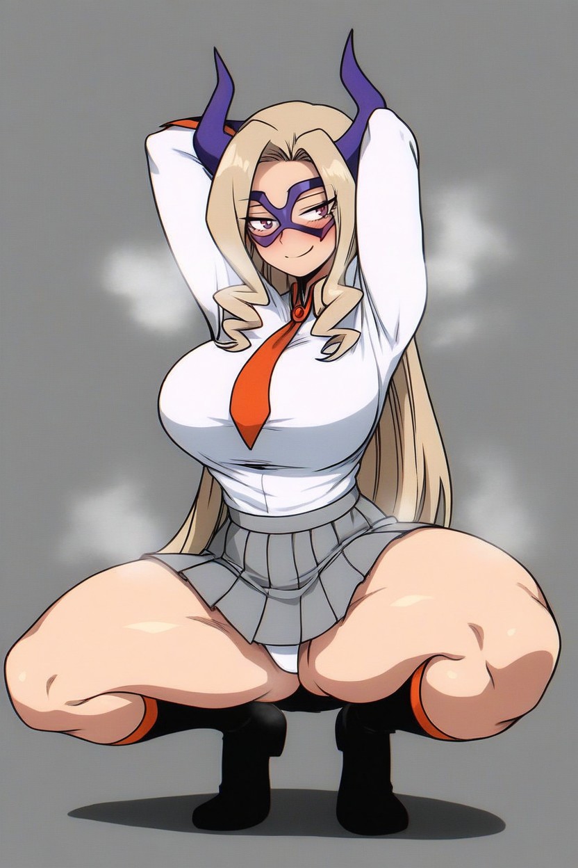 Soft Thighs, Hourglass Figure, Steam Hentai IA