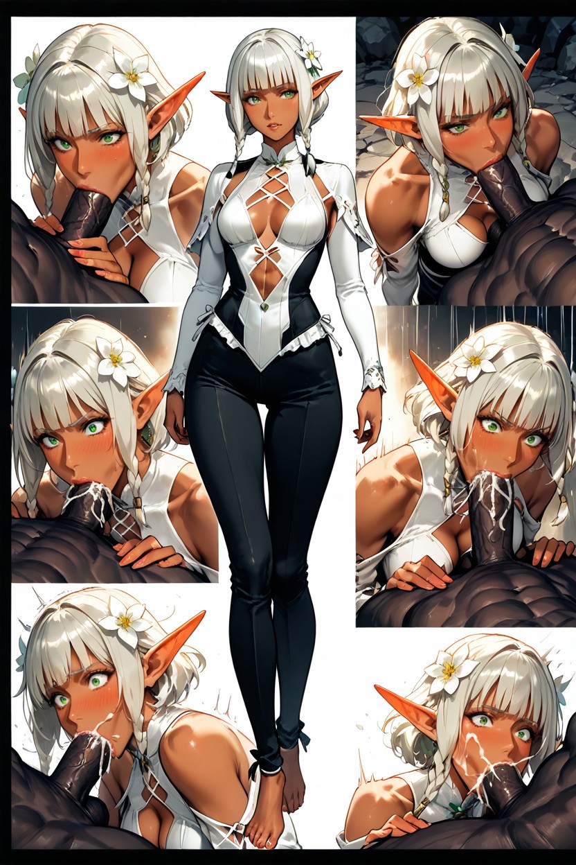 She Is Overlapping Across Views, Muted Colors, Expressive Motions Hentai AI Porn