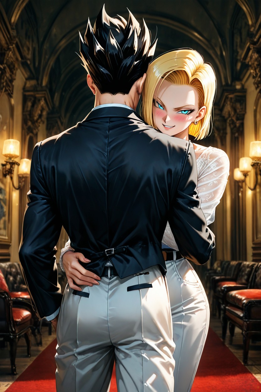 Smug Expression, Focus On Clothing Details And Character Poses, Medium Ass Hentai AI Porn