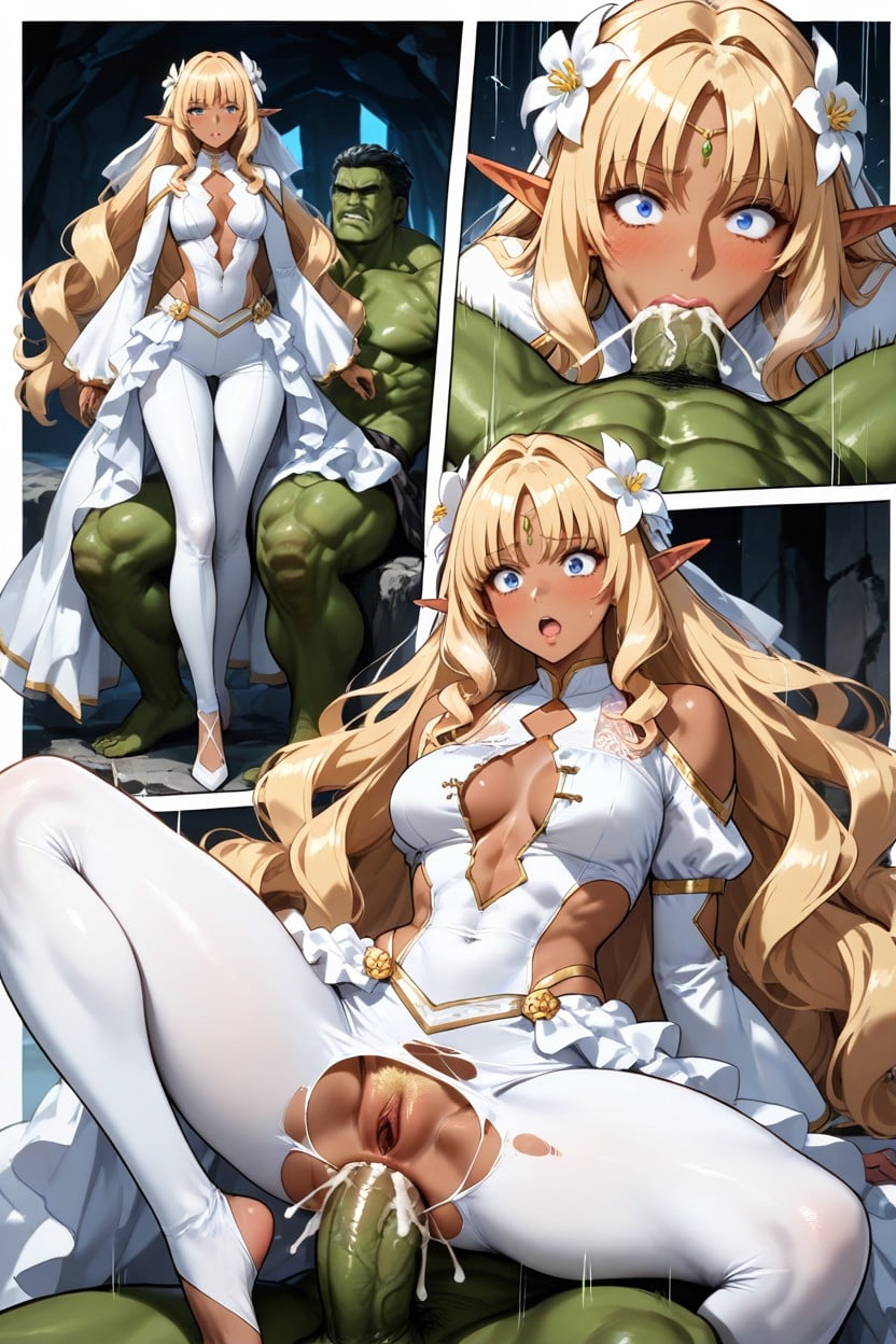 Irregular Black Borders Views, Thigh Gap, En Forma Hentai IA