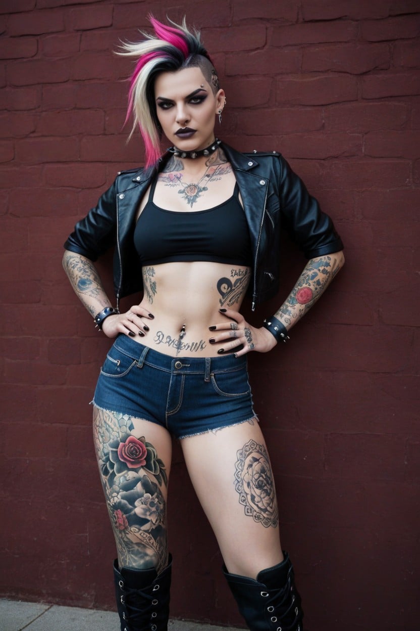 Small Breasts, 18+, Bdsm Style Anarchist Appearance AI Porn