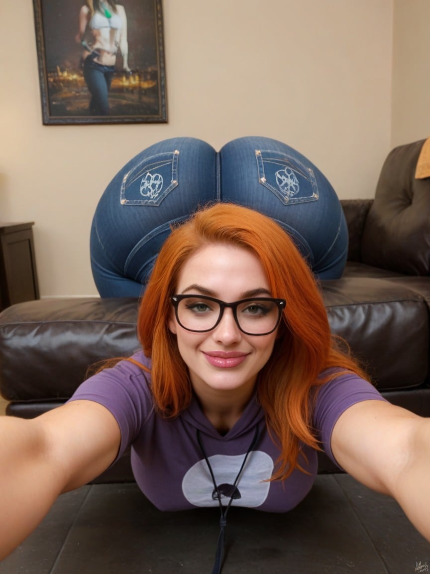 Extra Thicc, Close Up Pov, Hips Wider Than Shoulders AI Porn