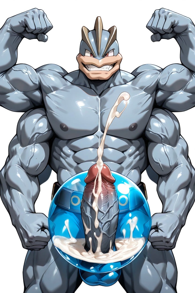Machamp, En Forme, Gigantesque Porno IA Gay