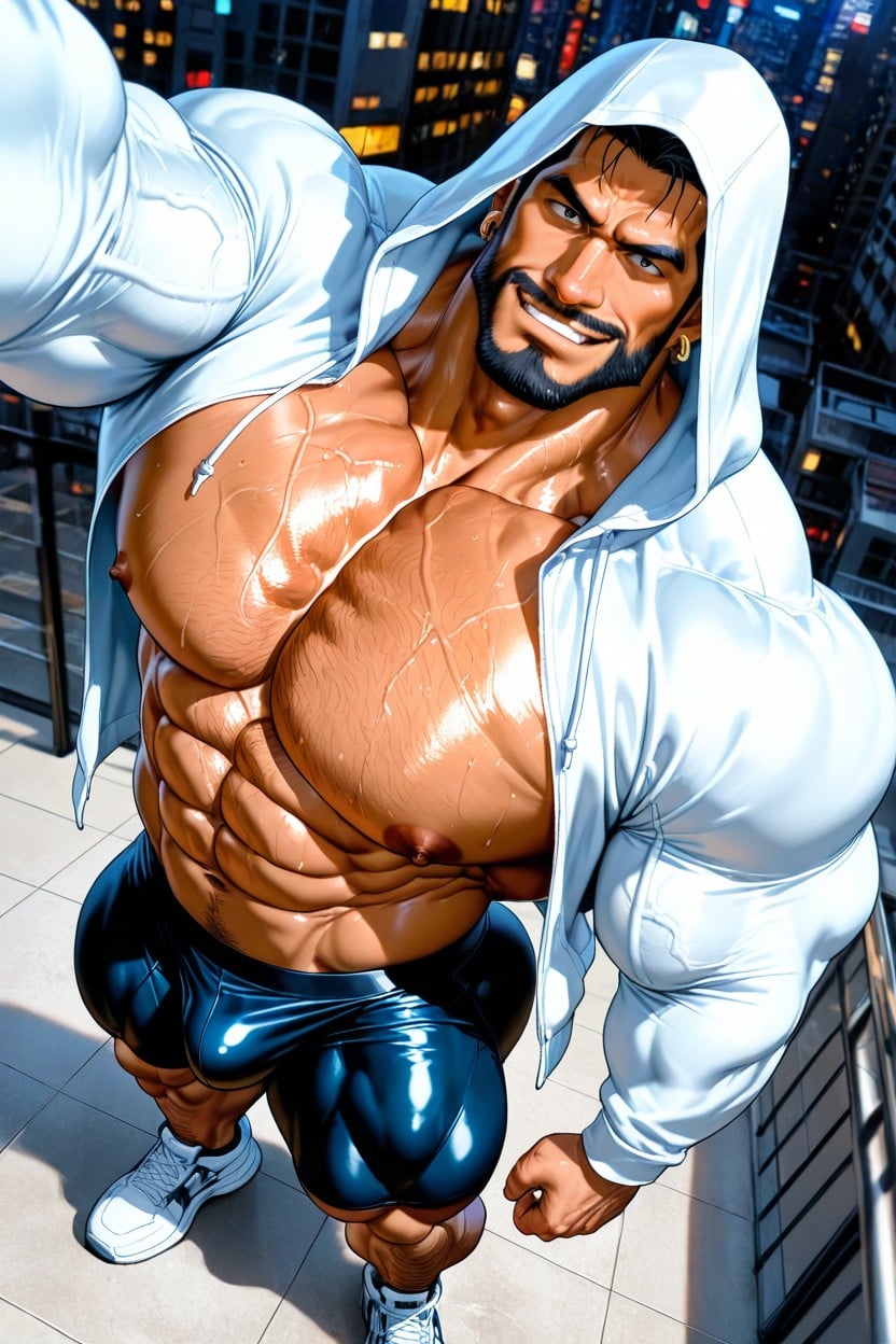 自拍, Huge Calves, No Hair On Chest AI同性戀黃片