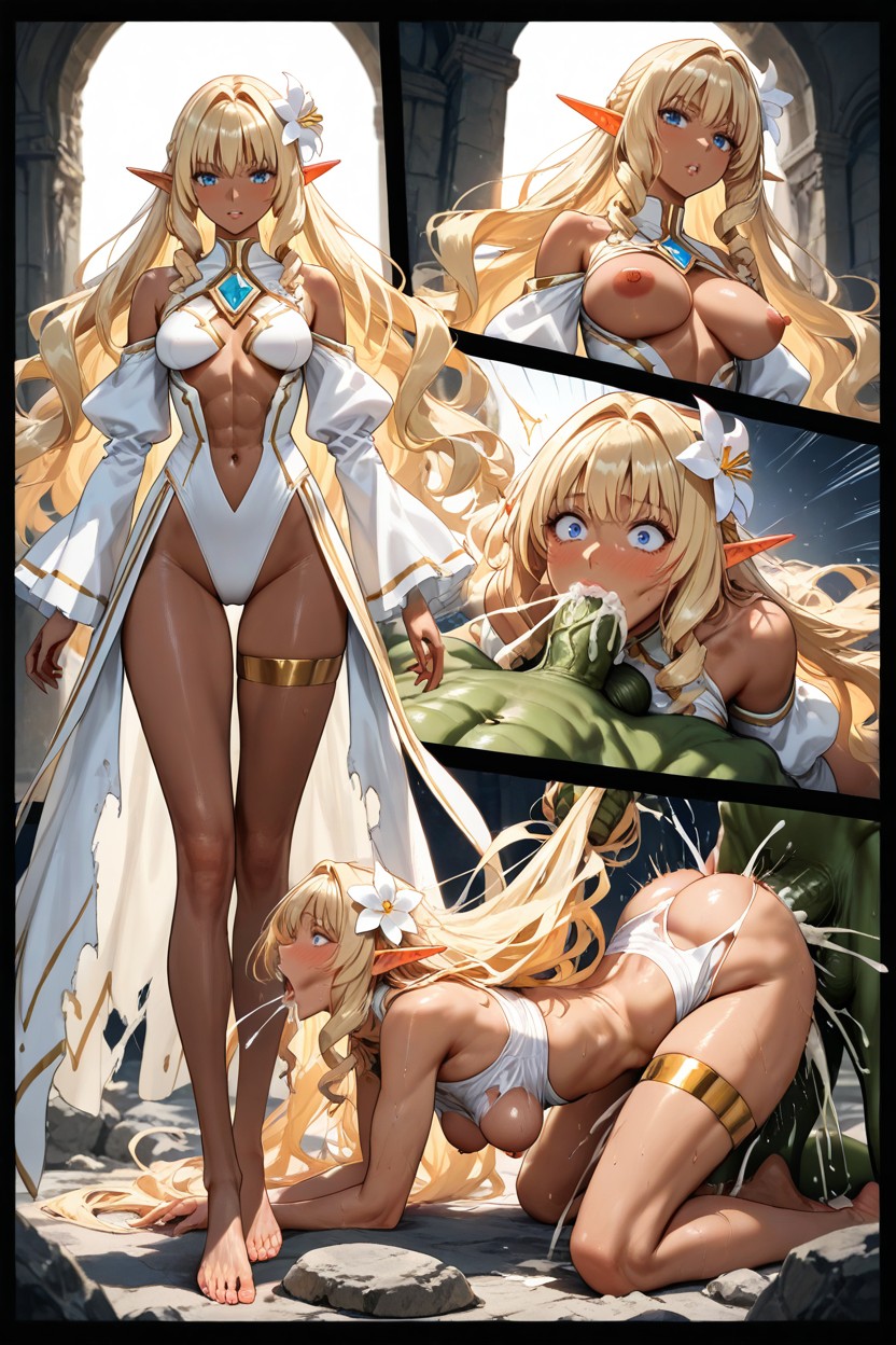 Hyper Long Elegant Legs, 18+, Grabbed Porno IA Hentai