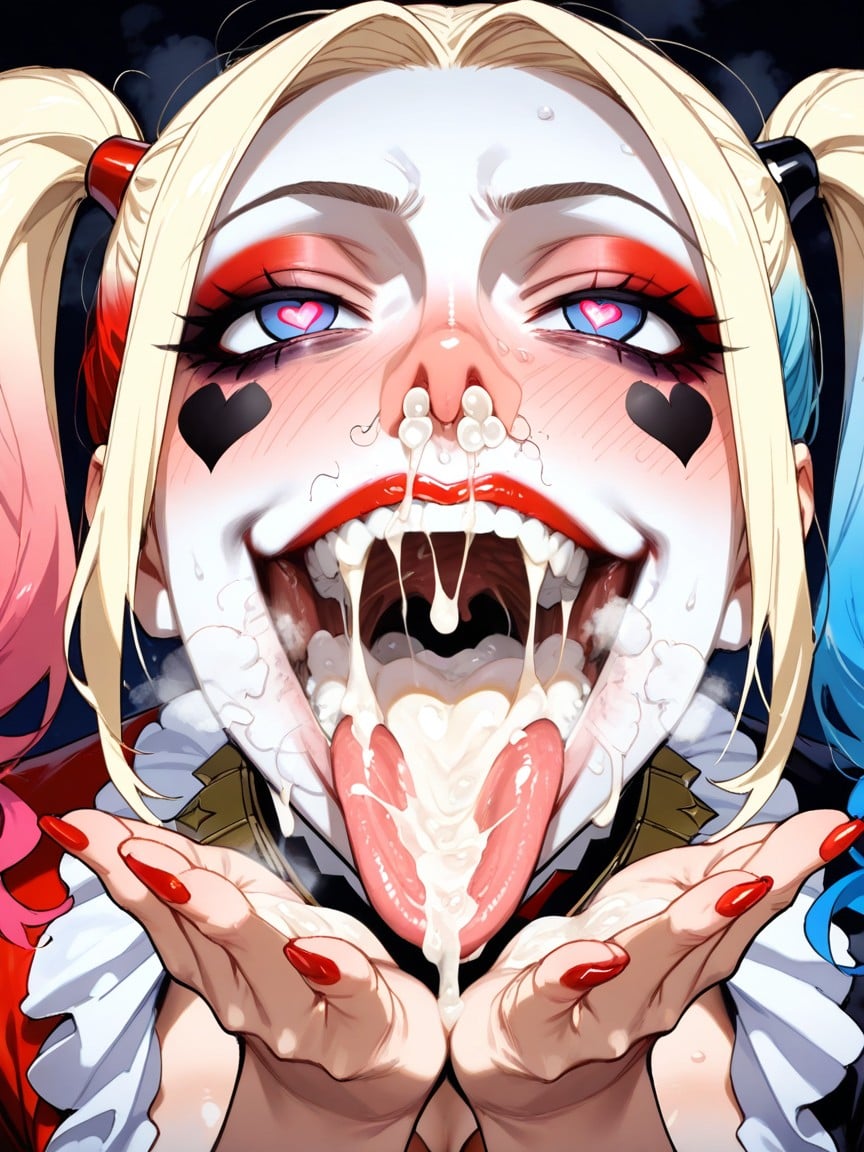 Close Up Focus, Bubbles In Cum, Solo Female Alone Hentai AI Porn